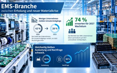 EMS-Branche zwischen Erholung und neuer Materialkrise